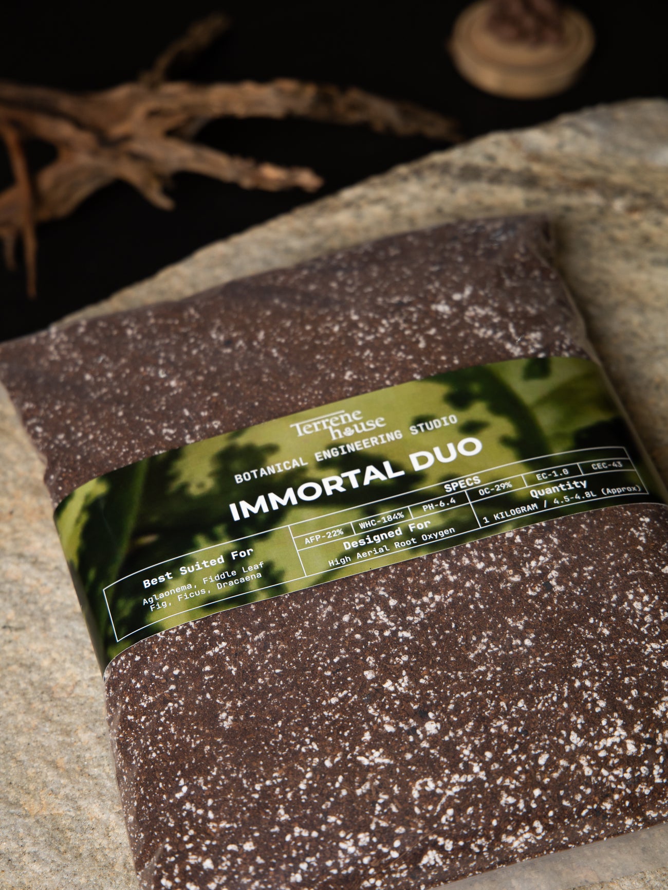 IMMORTAL DUO - Soil for Rubber Plant, Fiddle Leaf Fig & Aglaonema, image 1 of 2